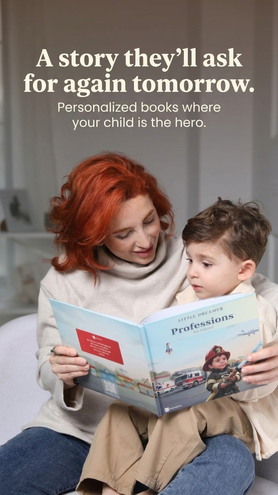 A personalised birthday book as a keepsake gift
